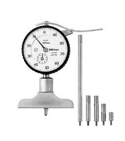 Dial Depth Gauge "Mitutoyo" model 7212 Range 200 mm/0.01 mm Dial Depth Gauge "Mitutoyo" model 7212 Range 200 mm/0.01 mm